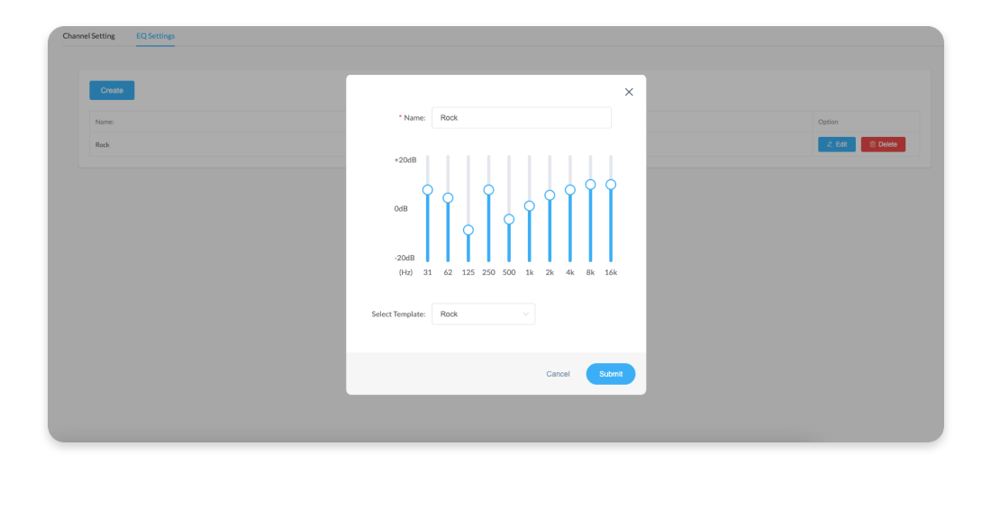 10-Band Frequency Equalizer