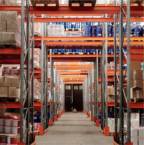 speaker and call button for warehouse