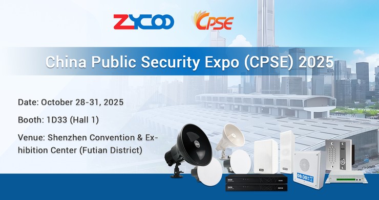 Join ZYCOO at CPSE 2025 in Shenzhen - October 28–31, 2025